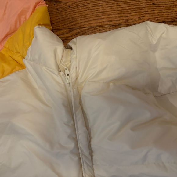 Marine Layer EUC Archive Apres Sunset Puffer - Medium / Navy Sun coat jacket - Picture 4 of 16